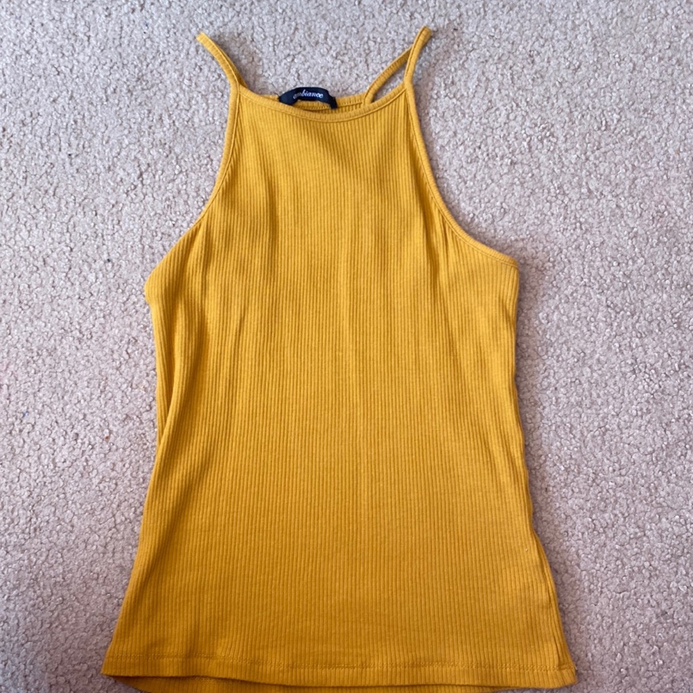 Mustard color tank